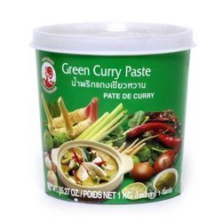 Pasta Curry Zielona COCK BRAND 1kg  | Curry Xanh  1kgx12szt/krt